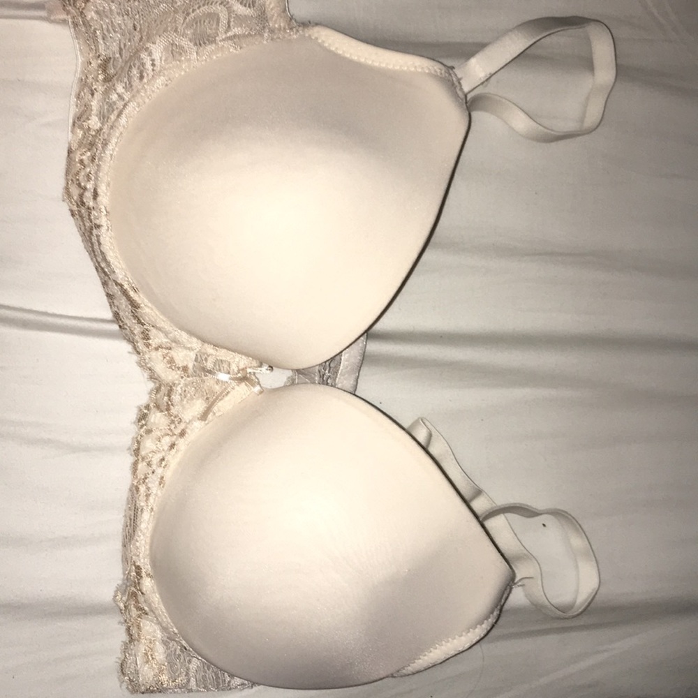 White Lace Bra